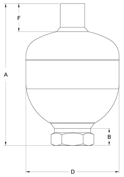 diaphragm accumulator
